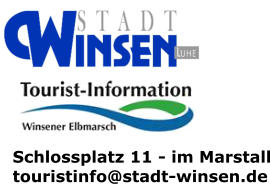 Schlossplatz 11 - im Marstall touristinfo@stadt-winsen.de